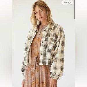 Free People Plaid Women's Shacket